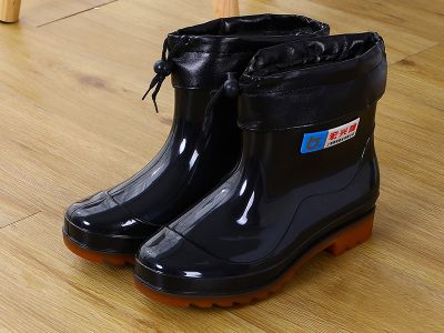 宏兴隆507男款中筒雨鞋