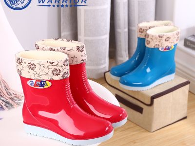 回力583女款中筒雨鞋
