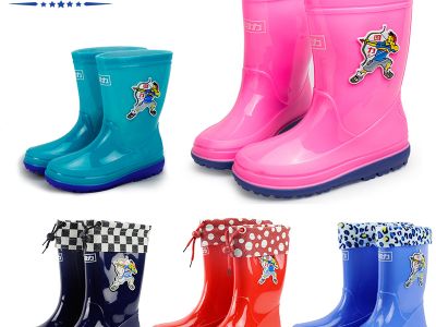 回力8605糖果色童雨鞋