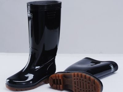 回力828男高双色雨鞋