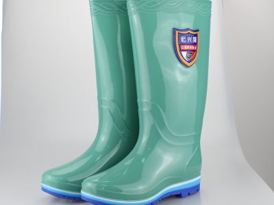 回力703中高筒四色雨靴